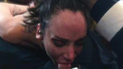 She can breathe after I cum