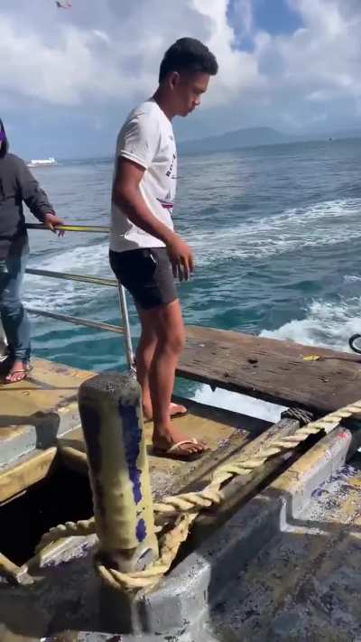 Casually dropping an anchor