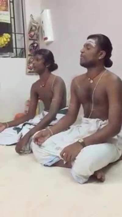 The divine Sām Vedā chant, so sad that out of 1000 sakha only one is left in samaveda.