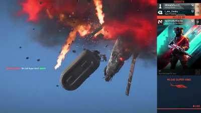 Can never be safe from the hovercraft.