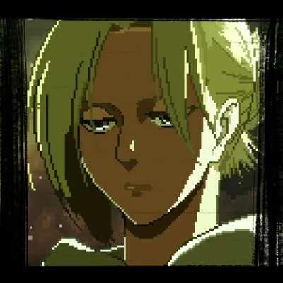 Pixelized version of Annie, hands down the best character of any show ever