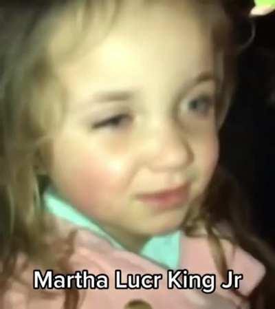 Martha Luther King died for our sins