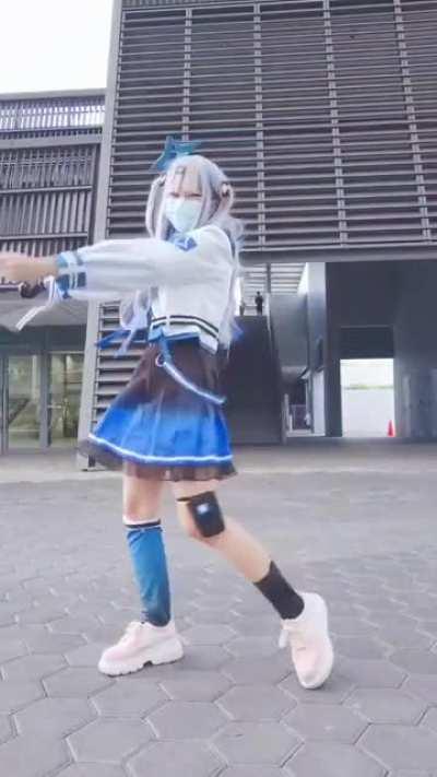 HAAA DOKKOISHO! DOKKOISHO! SORAN BUSHI - AMANE KANATA COSPLAY 🤪🦍💙