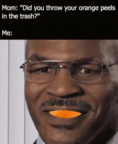 Is there something in my teeth?