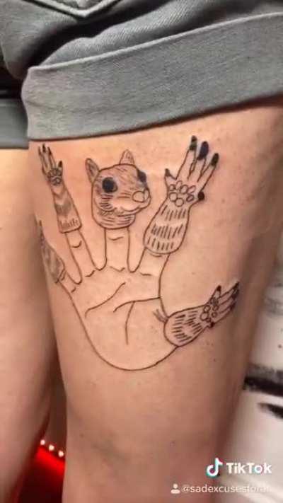 Woke up with a strange tattoo...