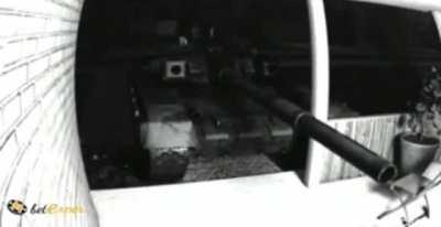 There is someone at your door.