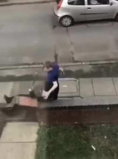 Guessing it will be a while before this guy steals stuff out of people's cars