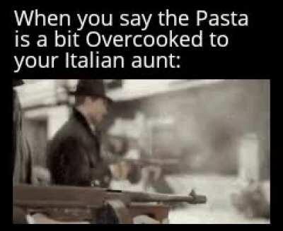 Don't ever disrespect the Pasta