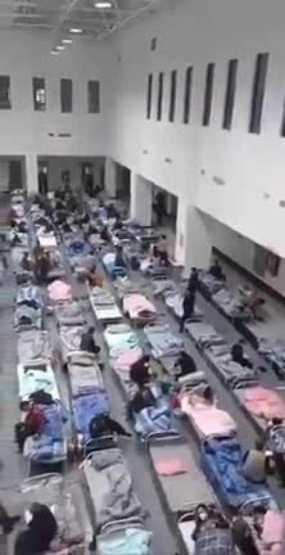 Quarantine camps in China