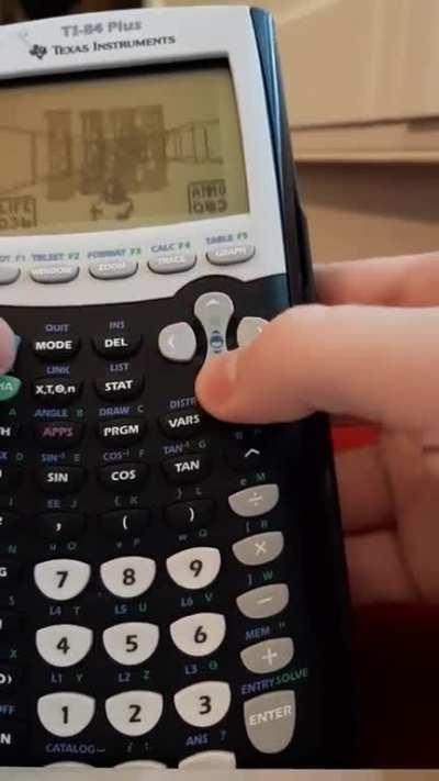 i am playing doom on a TI-84+