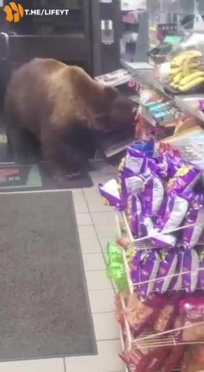 Just grabbing a snacks