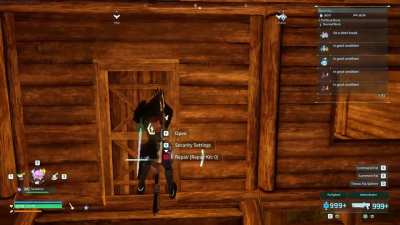 interesting interaction with stairs