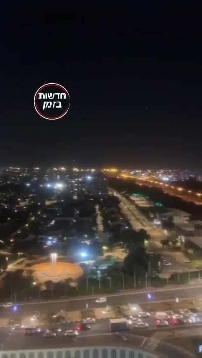 Rocket lands in TLV yesterday