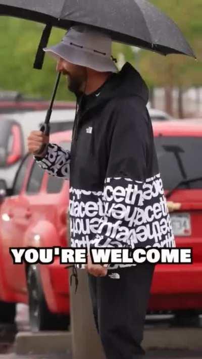 Started as a prank, ended up wholesome