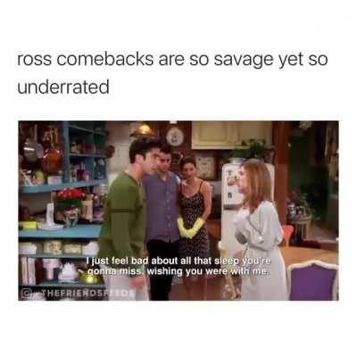 Ah, humour based on my pain