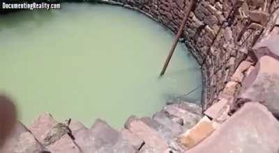 WCGW Swimming into suspiciously looking well.