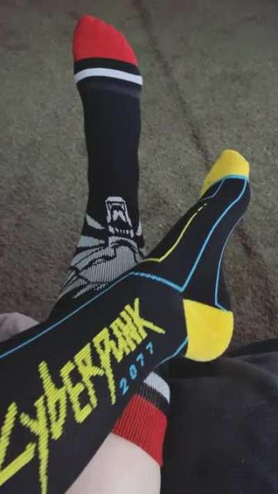 Do you like my new socks?