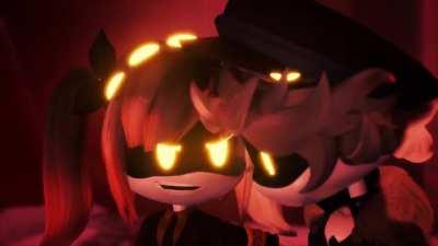 Murder Drones, but everyone sounds more robotic!