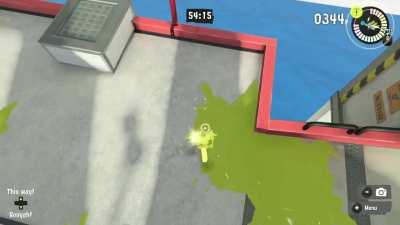 Hammerhead Bridge is so straight, you can spell words on it