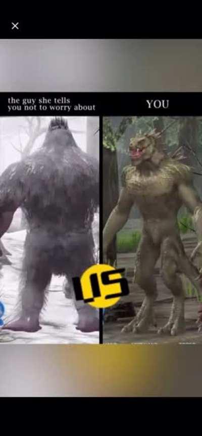 You vs Monke?
