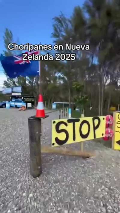 Abrieron un puesto de choris en Nueva Zelanda