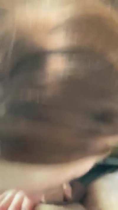 Who else do you know that gets goodnight AND good morning blowjobs?? 👅🍆💦 **if you like wet throat sounds find some audio** [OC]