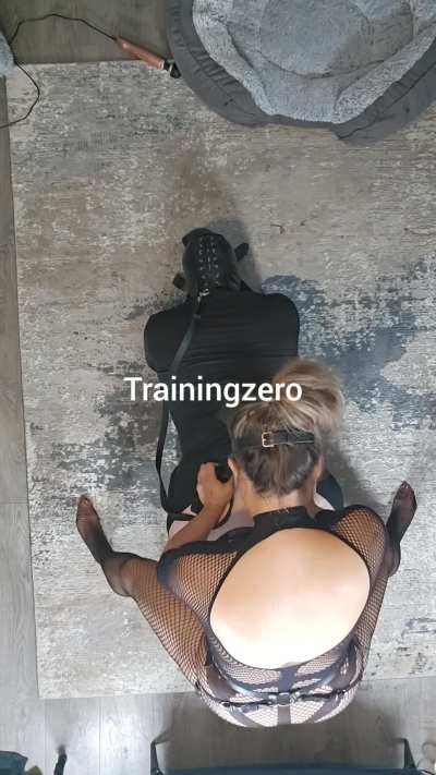 Bend over for your mistress, sissy 