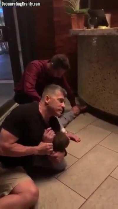 POS assaults workers and taken down