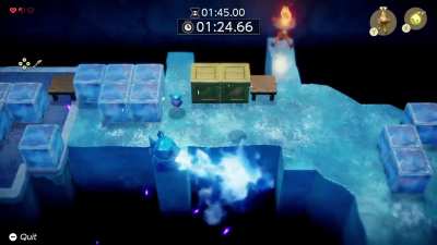 Really thought I was done for but somehow I still managed to beat this stupid level