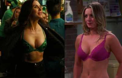 Alison Brie and Kaley Cuoco