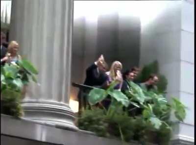 NEVER FORGET !! (WallStreet Laughing and Drinking Champagne #OccupyWallStreet)
