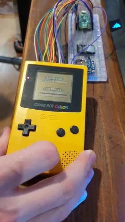 Gameboy-Pico update, we have a working game! But still WIP :)