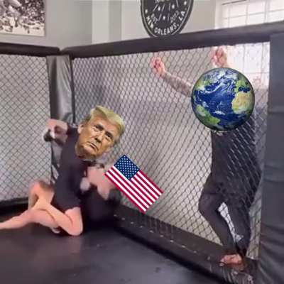 The American Dream being smashed