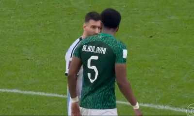 Saudi Arabia defender Ali Al-Bulayhi To Lionel Messi : You will not win, you will not win!