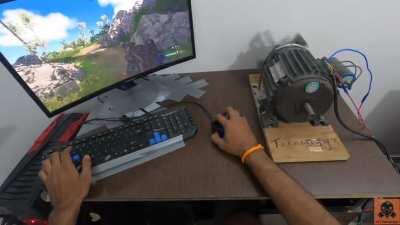 Controller Rumble is not enough to feel the game, Just Rumble Everything!