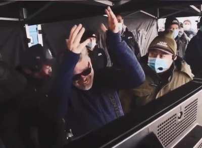 60 year-old actor Tom Cruise finished the scene on his own