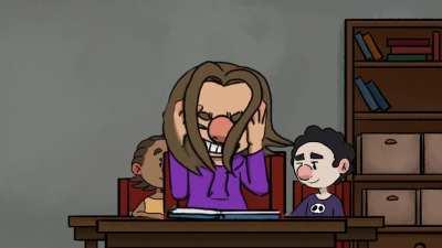 Growing up with ADHD - Animation. And yea this shot hits hard, is like going 13years in the past.