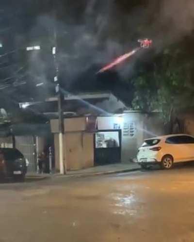 Annoyed by loud music, man uses drone to hit neighbors with fireworks