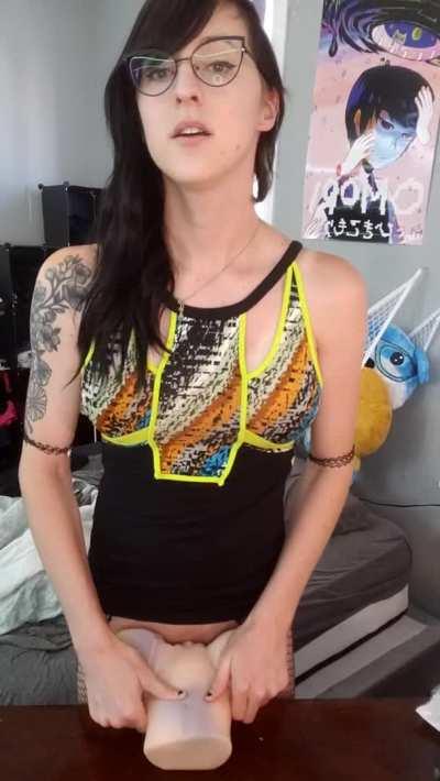 Ever wanted to get fucked by a girl with 7 days worth of cum in her balls?