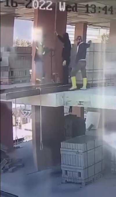 fall at a construction site