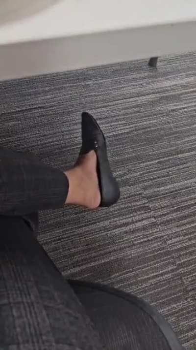 At the office....