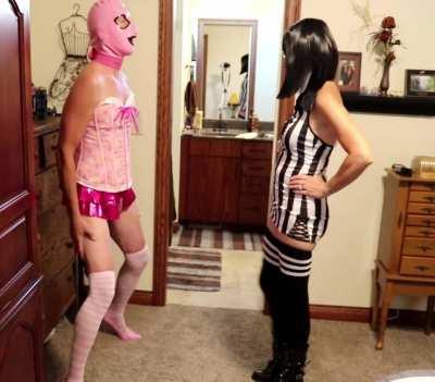 Referee VS Sissy Slut Balls Part 1 of 2