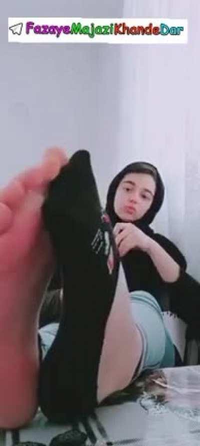 Iranian foot joi🔥🔥🔥