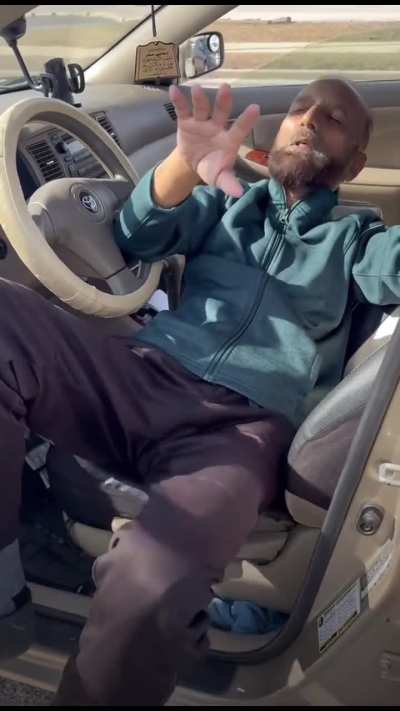 Girl in my hometown rear-ended this guy. Damage to his car at the end of the video: