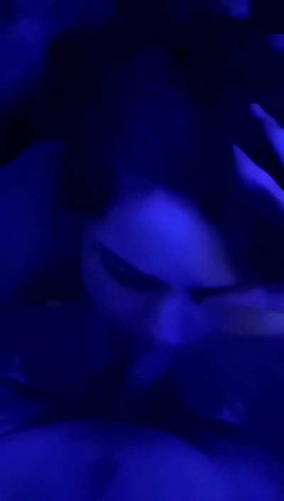 Spitroasting My Boy's Slut at a Party