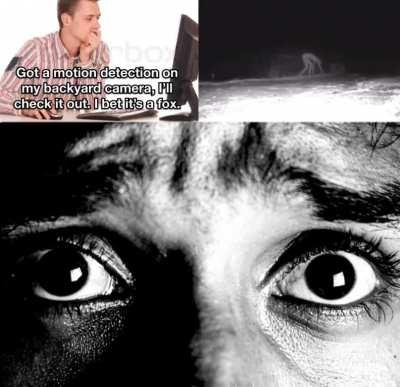 It can sense me watching it..