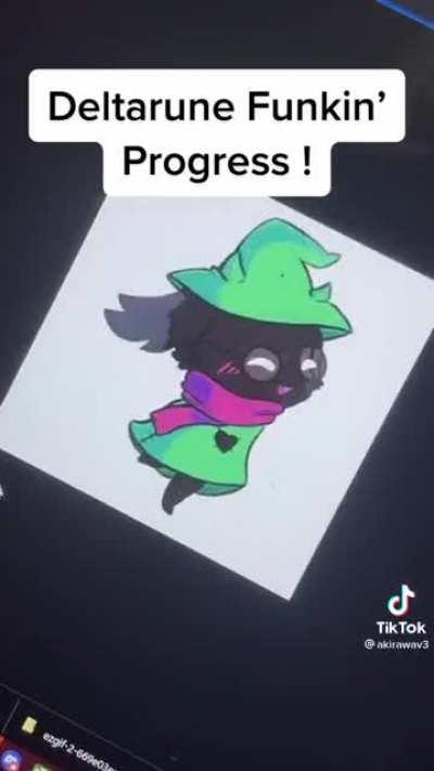 Ayo someone’s making a detarune mod for fnf, could be interesting 👁👁 (source in comments)