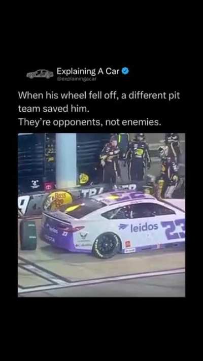 They respect each others, just beautiful