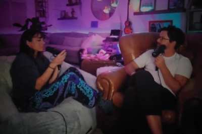 Erik calls her out and then backpedals