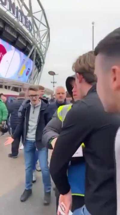 Chelsea fan instant karma (alternative angle and more context)